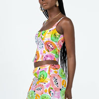Pinacolada Mini Skirt Multi