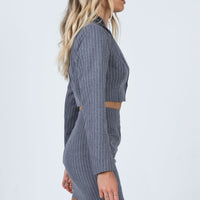 Claremont Mini Skirt Grey