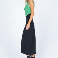 Tollis Midi Skirt Black