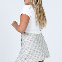 Ailisha Mini Skirt Yellow