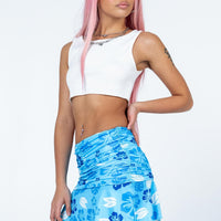 Amelia Mini Skirt Blue