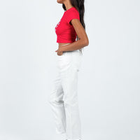 Demi Pant White