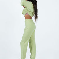 Waite Knit Pants Sage