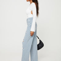 Bilston Boyfriend Jeans Light Wash Denim