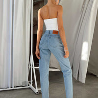 Aston Low Rise Slim Jean Denim