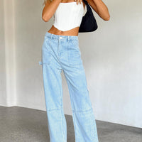 Khadeeja Light Wash Jeans Denim