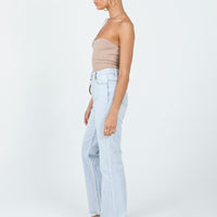 Mostar Bootleg Light Wash Denim Jeans