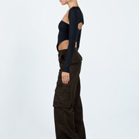 Motel Saul Trouser Dark Brown