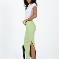 Abigail Midi Skirt Green