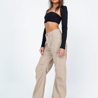 Miami Vice Pants Beige