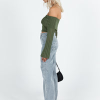 Garza Wide Leg Jeans Denim