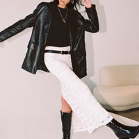 Azra Maxi Skirt White