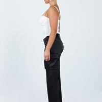 Gilmore Cargo Pants Black