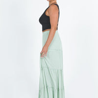 Miriah Maxi Skirt Sage