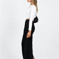 Sewell Maxi Skirt Black