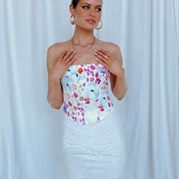 Oscar Mini Skirt White