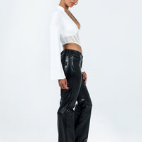 Archette Faux Leather Pants