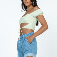 Lennox Denim Shorts Denim