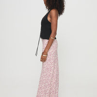 Mariposa Maxi Skirt Beige Floral