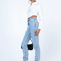 Zamora Straight Leg Denim Jeans