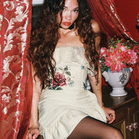 Loads Of Love Low Rise Mini Skirt Champagne