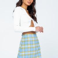 Gracia Mini Skirt Blue