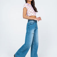 Mora Wide Leg Denim Jeans