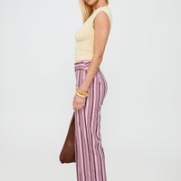 Leocadie Pants Pink Stripe