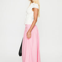 Apresia Maxi Skirt Pink Gingham