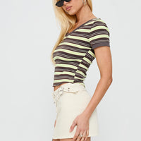 Paltrow Cargo Mini Skort Cream