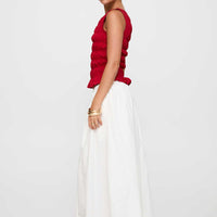 Felipa Maxi Skirt White