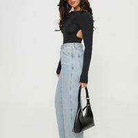 Arlington Straight Leg Denim Jeans Light Wash Petite