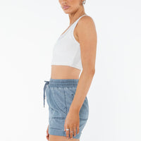 Milady Shorts Light Blue