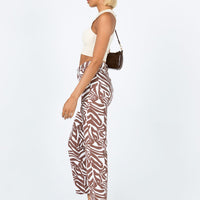 Wyoming Straight Leg Denim Jeans Zebra