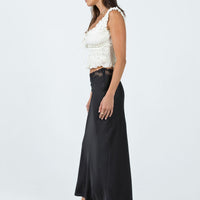 The Charmaine Maxi Skirt Black