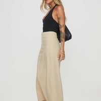 Romeria Maxi Skirt Beige