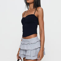 Kipper Low Rise Skort Grey