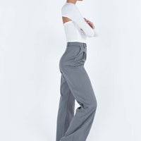 Archer Pants Pinstripe Grey Tall