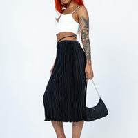 Blanca Midi Skirt Black
