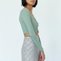 Ailisha Mini Skirt Green