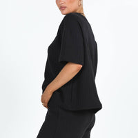 Cammie Knit Set Black