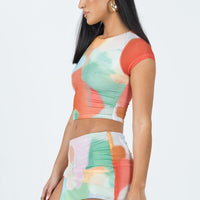Bold Move Mini Skirt Multi