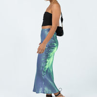 Tobin Maxi Skirt Mermaid Blue