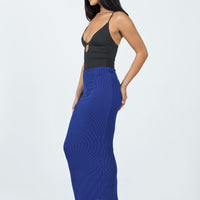 Salte Maxi Skirt Blue