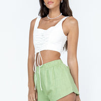 Beach House Shorts Light Green