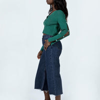 Andalusia Wide Leg Denim Jeans