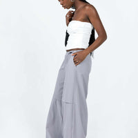 Jason Parachute Pants Grey