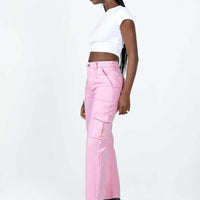 Adelaide Cargo Jeans Pink