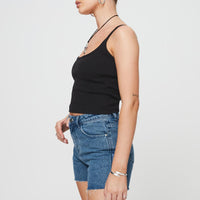 Leandro Shorts Dark Wash Denim