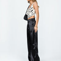 Archer Pants Satin Black